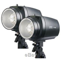 300w Photo Studio Flash Stroboscopique Monolight Light Kit Softbox-parapluie Sac