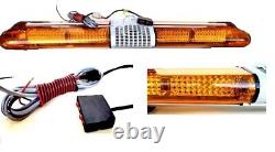 47 Barre de lumière à LED de récupération 1200 mm 12v Lumière de camion clignotante stroboscopique ambre