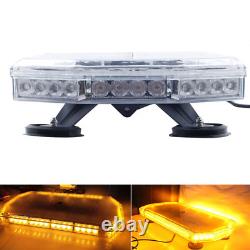 56 Led Recovery Light Bar 600mm 12/24v Flashing Beacon Camion Léger Strobes Amber
