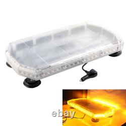 56 Led Recovery Light Bar 600mm 12/24v Flashing Beacon Camion Léger Strobes Amber