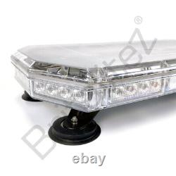 60cm 24 Led Recovery Light Bar 600mm R65 Magnétique Ambre Clignotant Strobe Beacon