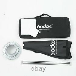 800w 2godox Sk400ii Studio Flash Strobe Light+xt-16 Trigger+softbox Stand Kit