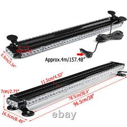 Amber 78 Led Recovery Light Bar 965mm 12v Flashing Beacon Camion Lumière