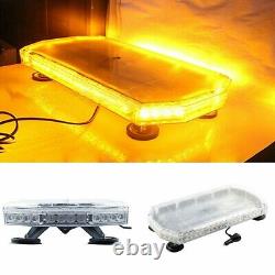Barre lumineuse à LED 12V, avertisseur de récupération, stroboscope, feu clignotant ambre pour voiture ou camion sur le toit.