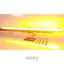 Barre lumineuse clignotante 900 mm à LED ambre pour dépannage 90cm 3ft 12v 24v