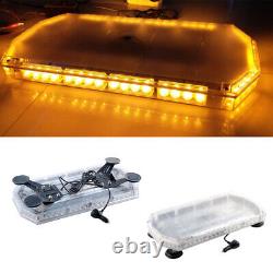 Barre lumineuse de récupération à 56 LED de 600 mm, 12/24 V, voyant clignotant, feux de camion stroboscopiques ambre