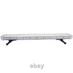 Barre lumineuse de récupération ambrée de 1200 mm LED Barre lumineuse de sécurité d'avertissement de danger Stroboscope Voiture Fourgonnette