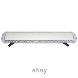 Barre lumineuse de récupération ambrée de 1200 mm LED Barre lumineuse de sécurité d'avertissement de danger Stroboscope Voiture Fourgonnette