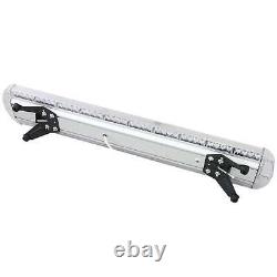 Barre lumineuse de récupération ambrée de 1200 mm LED Barre lumineuse de sécurité d'avertissement de danger Stroboscope Voiture Fourgonnette