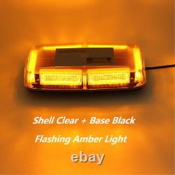 Barre lumineuse de récupération de toit de voiture à 48 LED, balise d'avertissement clignotante magnétique ambre stroboscopique.