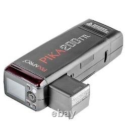 Batterie Portable Powered Ttl Pocket Flash Strobe Light Avec Batterie Supplémentaire 200ws