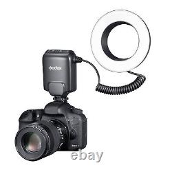 Dieu ML-150 II Macro On-Camera Ring Flash Strobe avec 6 adaptateurs d'objectif.