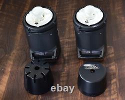 Elinchrom Brx 500 Monolight Set Avec 8 Réflecteurs Case 500 Ws Strobes (#7727)