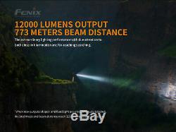 Fenix ​​lr40r 12000 Lumen Usb Lampe De Poche Rechargeable Avec Longe Haute Résistance