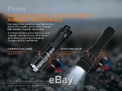 Fenix ​​pd40r V2 Usb 3000-c Lumen Rechargeable Led Lampe De Poche + 2x 5000mah Batterie