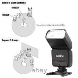 Flash Godox TT350 2.4G HSS TTL Strobe Light Speedlite pour Canon Nikon Sony