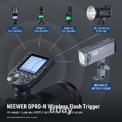 Flash TTL NEEWER Q3 200Ws 2.4G 1/8000 HSS lumière stroboscopique de photographie monolight