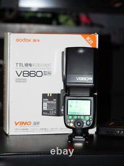 Flash d'appareil photo Godox V860II pour Nikon