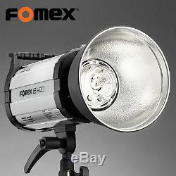 Fomex E400 Strobe Flash Studio Lampe 400w 5,500k Led 220 V Seulement