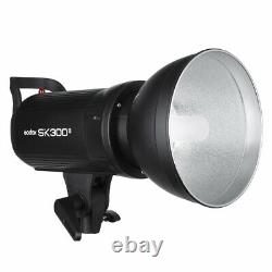 GODOX SK300II 300Ws GN58 5600K Lumière Stroboscopique de Studio Monture Bowens Flash Avec BD-04