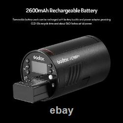 Godox 2.4g Ttl Hss 100w Flash Light De Poche Pour Nikon Canon Sony Fujifilm Olympus