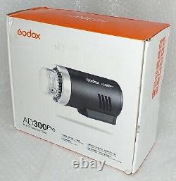 Godox 300w Ad300pro Outdoor Flash Strobe 1/8000 Hss Flash Avec Étui