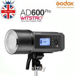 Godox AD600Pro 600Ws HSS/TTL Flash Stroboscopique Studio Portable à Batterie