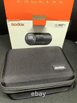 Godox Ad100pro 2.4g Flash Sans Fil Ttl Fill Light Pour Sony Canon Camera Nouveau