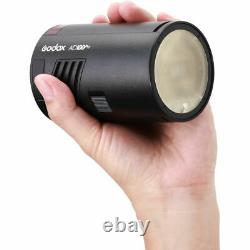 Godox Ad100pro Pocket Outdoor Photo Flash Light Strobe Camera Speedlite +batterie