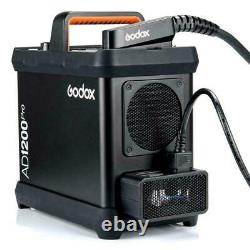 Godox Ad1200pro 1200ws 2.4g Ttl 1/8000 Hss 40w Outdoor Flash Strobe Monolight