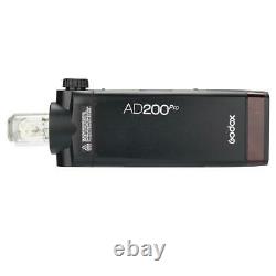 Godox Ad200pro Outdoor Strobe Light 200ws Ttl Flash Hss Avec Xpro-c Pour Canon