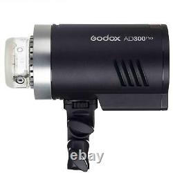 Godox Ad300 Pro Ttl Hss Portable Studio Strobe Flash & Xpro Olympus Transmetteur