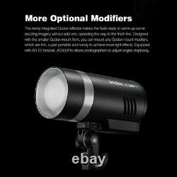 Godox Ad300pro 300w Ttl 2.4g Hss 1/8000 Li-ion Bi-color Flash Strobe Monolight