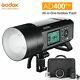 Godox Ad400pro 2.4g Ttl Hss Sans Fil Flash Light Kit Studio Outdoor Strobe Flash