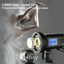 Godox Ad400pro Flash Strobe Light 400w Outdoor Photo Studio Caméra Speedlite