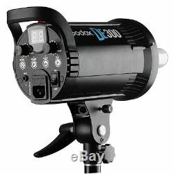 Godox De-300 300w Studio Strobe Flash Light Monolight + Ft-16 Trigger Kit 110v