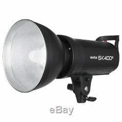 Godox De Sk400ii 400w Studio Strobe Flash Light Lamp + Xpro-n Trigger + Cadeau