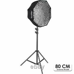 Godox De400ii Lampe Flash 400w Studio Strobe + 80cm Softbox Stand