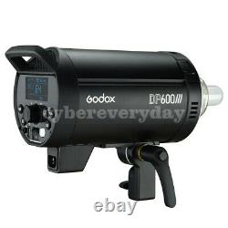 Godox Dp600iii 110v 600w Strobe Studio Flash Light Gn80 2.4g Système Intégré X