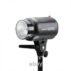 Godox E250 Photo Studio Strobe Flash Head Light Vidéo + Parapluie Réfléchissant
