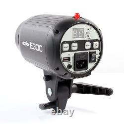 Godox E300 300Ws Mini Tête de lampe d'éclairage stroboscopique pour studio photo de photographie