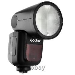 Godox Flash Strobe V1 Speedlite Avec Émetteur Sans Fil X2t Pour Nikon
