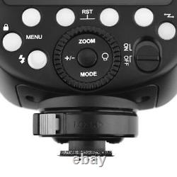 Godox Flash Strobe V1 Speedlite Avec Transmetteur Sans Fil X2t Pour Canon