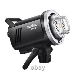 Godox MS300-V 300W GN58 2.4G 5800K Speedlite Strobe Light pour la photographie en studio.