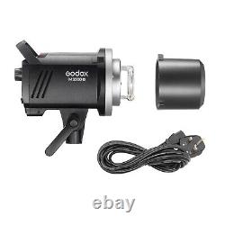 Godox MS300-V 300W GN58 2.4G 5800K Speedlite Strobe Light pour la photographie en studio.