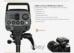 Godox Ms300 300ws 220v Studio Strobe Light Flash + Xpro-s Trigger Pour Sony + Don