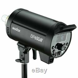 Godox Nouveau Produit Dp600iii 600w 220 V 2.4g Monolight Studio Strobe Flash Light