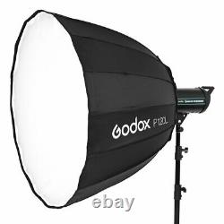 Godox P120l 120cm Parabolique Softbox Bowens Mount Pour Studio Strobe Flash Light
