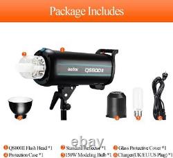 Godox Qs400ii Qs600ii Qs800ii Studio Flash Strobe Light 2.4g Sans Fil Haute Vitesse