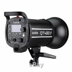 Godox Qt-400ii Qt-400iim 400w 2.4g High Speed ​​1 / 8000s Studio Stroboscope Flash